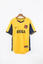 2000 Arsenal  Away Fans Retro 1:1 Quality Soccer Jersey