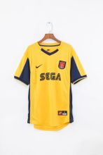 2000 Arsenal  Away Fans Retro 1:1 Quality Soccer Jersey