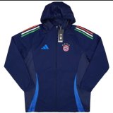 24/25  Bayern Munich Blue Windbreaker