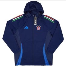 24/25  Bayern Munich Blue Windbreaker