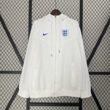 24/25 England  White Windbreaker