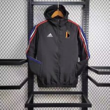 24/25 Belgium Black Windbreaker
