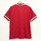 1986/1988 Manchester United Home Fans Retro 1:1 Quality  Soccer Jersey