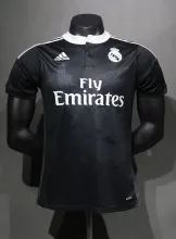 2014/2015  Real Madrid Away Black Player Retro 1:1 Quality Soccer Jersey