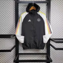 24/25  Manchester United  Black Windbreaker