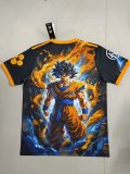 24/25 Japan Dragon Ball Wukong Yellow Fans 1:1 Quality Soccer Jersey