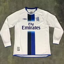 2003/2005 Chelsea Away Long Sleeve Retro 1:1 Quality Soccer Jersey