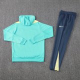 24/25 America Hooded Long Sleeved Blue 1:1 Training suit