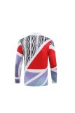 24/25  Arsenal Training Red and Blue Print 1:1 Quality Training Jersey