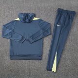 24/25 America Hooded Long Sleeved Blue 1:1 Training suit