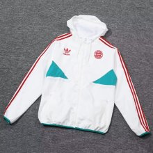 24/25  Bayern Munich White Windbreaker