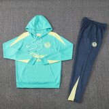 24/25 America Hooded Long Sleeved Blue 1:1 Training suit