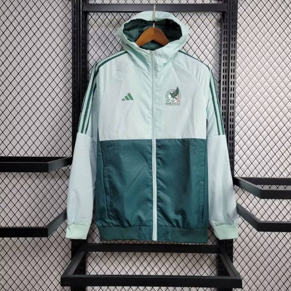 2024 Mexico Blue Green Windbreaker