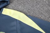 24/25 America Hooded Long Sleeved Blue 1:1 Training suit