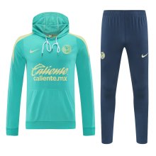 24/25 America Hooded Long Sleeved Blue 1:1 Training suit