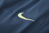 24/25 America Hooded Long Sleeved Blue 1:1 Training suit