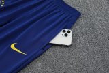 24/25 Brazil Hooded Long Sleeved Blue 1:1 Training suit