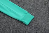 24/25 Brazil Hooded Long Sleeved Green 1:1 Training suit