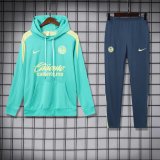 24/25 Brazil Hooded Long Sleeved Green 1:1 Training suit