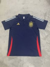 2024 Spain Polo shirt Fans 1:1 Quality Soccer Jersey