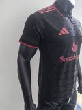 24/25 Manchester United Black Special Edition Player 1:1 Quality Soccer Jersey