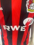 2001/2002 Bayer Leverkusen Home Fans Retro 1:1 Quality Soccer Jersey