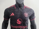 24/25 Manchester United Black Special Edition Player 1:1 Quality Soccer Jersey