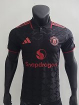 24/25 Manchester United Black Special Edition Player 1:1 Quality Soccer Jersey