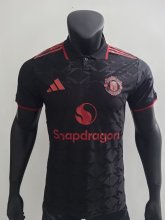 24/25 Manchester United Black Special Edition Player 1:1 Quality Soccer Jersey