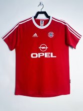 2001/2002 Bayern Home Red Fans Retro 1:1 Quality Soccer Jersey