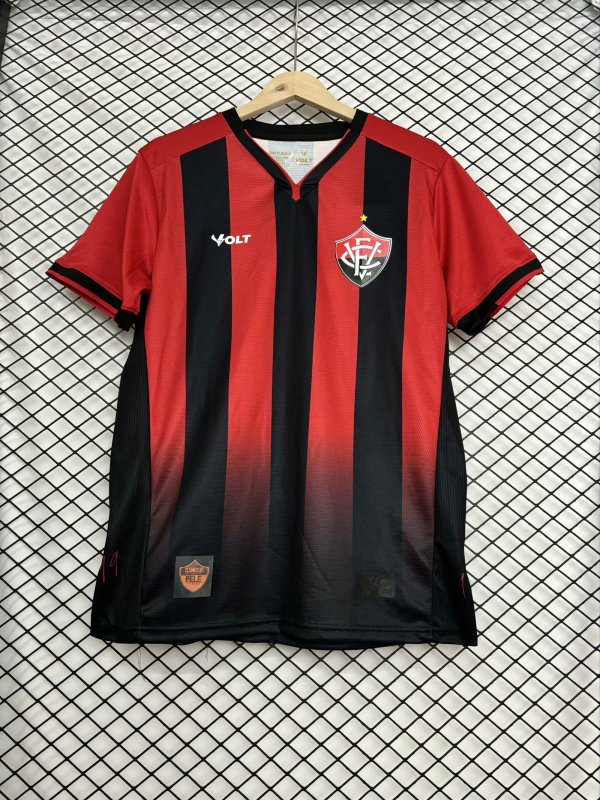 24/25 EC Vitoria Nego Home Fans 1:1 Quality Soccer Jersey