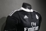 2014/2015  Real Madrid  Away  Black Long Sleeve Player Retro 1:1 Quality Soccer Jersey