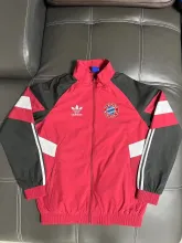24/25  Bayern Munich Red Windbreaker