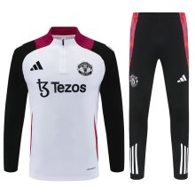 24/25  Manchester United White 1:1 Quality Training Jersey