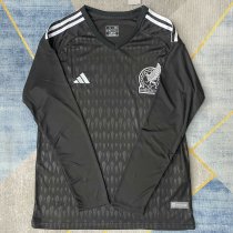 24/25 Mexico Training Clothes Long Sleeve Fans 1:1 Quality Soccer Jersey