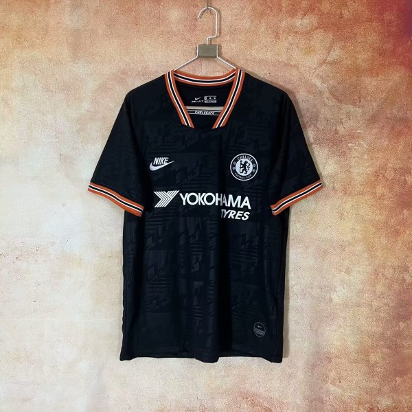 19/20 Chelsea Third Black Fans Retro 1:1 Quality Soccer Jersey