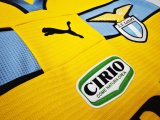 1998/1999 Lazio Third Yellow Retro Fans 1:1 Quality  Soccer Jersey