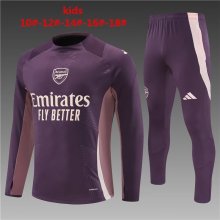 24/25  Arsenal  Purple Kids Player 1:1 Quality Training Jersey