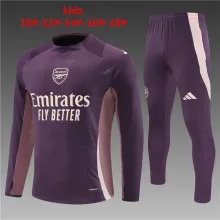 24/25  Arsenal  Purple Kids Player 1:1 Quality Training Jersey