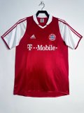 2003/2004 Bayern Home Red Fans Retro 1:1 Quality Soccer Jersey