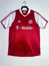 2003/2004 Bayern Home Red Fans Retro 1:1 Quality Soccer Jersey