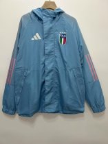 24/25 Italy Blue  Windbreaker