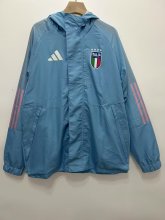24/25 Italy Blue  Windbreaker