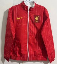 24/25  Liverpool Red Double Sided Windbreaker