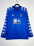 1999/2000 Juventus  Away  Long Sleeve Retro Fans 1:1 Quality Soccer Jersey