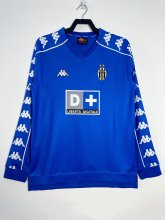 1999/2000 Juventus  Away  Long Sleeve Retro Fans 1:1 Quality Soccer Jersey