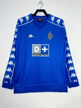 1999/2000 Juventus  Away  Long Sleeve Retro Fans 1:1 Quality Soccer Jersey