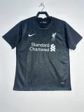 2020/2021 Liverpool Black Goalkeeper Fans Retro 1:1 Quality Soccer Jersey