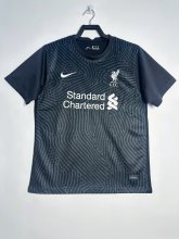 2020/2021 Liverpool Black Goalkeeper Fans Retro 1:1 Quality Soccer Jersey