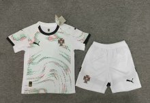 25/26 Portugal Away Kids 1:1 Quality Soccer Jersey